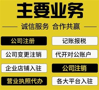 重庆荣昌代办注册公司营业执照 公司注销代办