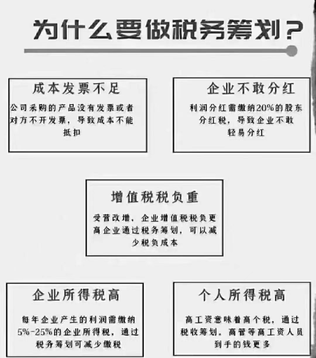 税务筹划